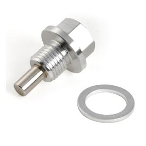 マグネット ドレンボルト M12×1.25 シルバー ドレンパッキン付