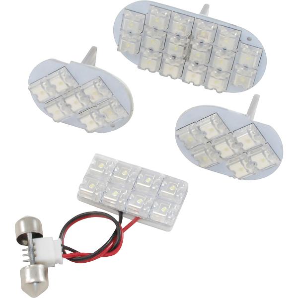 【専用基板】ekクロスEV ★RIDE LEDルームランプ 38発 4点 B5AW [R4.6-]