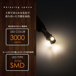 12V 電球色 暖色 SMD5連 T10 ウェ...の詳細画像1