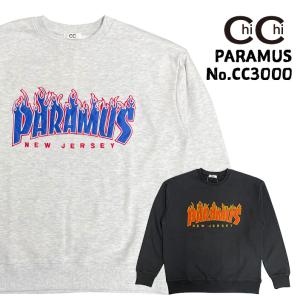 トレーナー シシ ChiChi クルーネック スウェット PARAMUS パラマス CC3000 オートミール グレー ブラック メンズ レディース  裏毛｜infini-elts