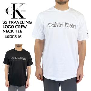 Calvin Klein（カルバン・クライン） Tシャツ 半袖 フロントロゴ CK