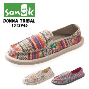 50%OFF スリッポン レディース SANUK サヌーク DONNA TRIBAL ドナ トライバル SIDEWALK SURFERS 1012946 シューズ｜infini-elts