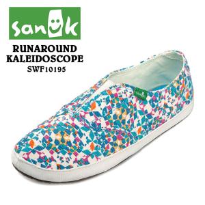 50%OFF スリッポン レディース SANUK サヌーク RUNAROUND KALEODOSCOPE SWF10195 シューズ 紐靴 スリップオン｜infini-elts