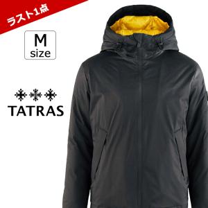 タトラス TATRAS ダウンジャケット アウター メンズ AMIMADO アミマード BLACK ブラック フード付き MTLA22A4156-D Mサイズ｜infini-elts