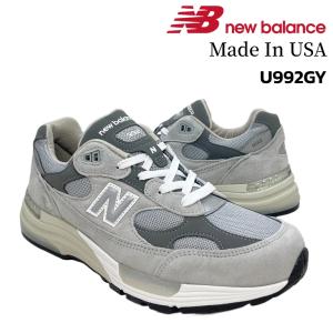 New Balance 992 ニューバランス U992GY Made in USA Grey Width：D メンズ レディース ライフスタイル スニーカー グレー Dワイズ メイド イン アメリカ