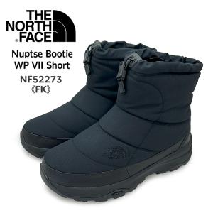 ザ ノースフェイス THE NORTH FACE ブーツ Nuptse Bootie WP VII Short ウォータープルーフ ショート メンズ レディース NF52273 FK ブラック