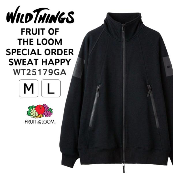 ワイルドシングス WILD THINGS コラボジャケット アウター メンズ スウェット WT251...