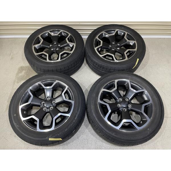 溝有り ’20年製 スバル インプレッサ XV 純正 17インチ 7J +48 PCD100 5H ...