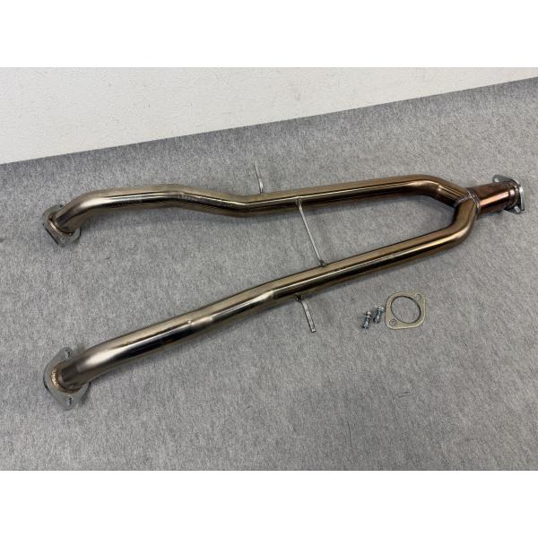 美品 RZ34 フェアレディZ MT BE FREE 中間パイプ センターパイプ ステンレス 80Φ...