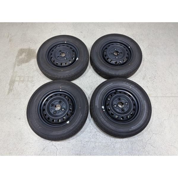 新車外し '25年製 キャリー エブリィ TOPY 12インチ YOKOHAMA JOB RY52 ...