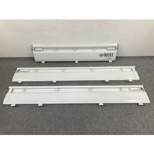 新車外し 後期 S500P S510P ハイゼットトラック 純正 アオリ あおり リアゲート チェーン付 1台分 前期装着可 W19 ホワイト 左 右 (Z4004)