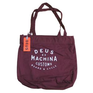 Deus ex Machina デウスエクスマキナ NEW CLASSICS TOTE トートバッグ MAROON DMF77777｜infinisportsnetshop