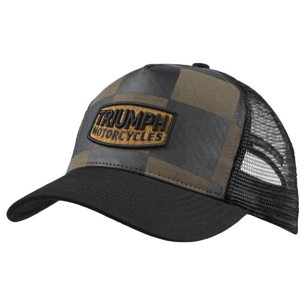 TRIUMPH トライアンフ PRITCHARD TRUCKER CAP IRON / BLACK　...