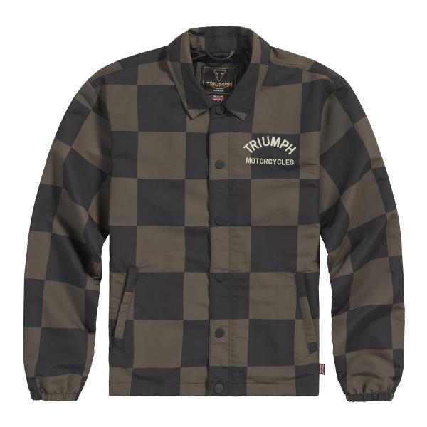 TRIUMPH トライアンフ Carter Coach Jacket IRON / BLACK