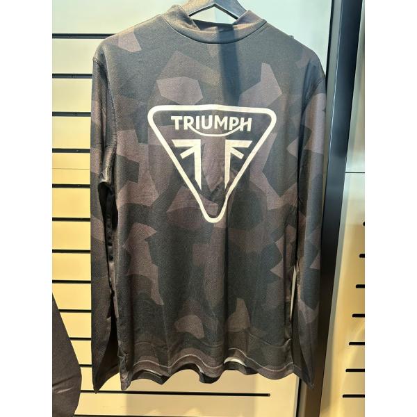 TRIUMPH　トライアンフ　RAPID DRY CAMO L/SLV  Tシャツ　ロングTシャツ　...