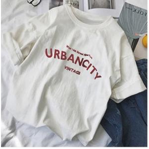 tシャツ レディース 半袖 韓国ファッション ティシャツ ゆったり 大きいサイズ 無地 白 ロゴ ロゴティー ロゴティシャツ ティーシャツ カットソー トップス 1120
