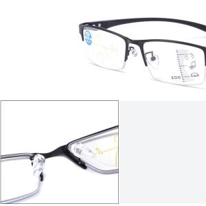 遠近両用メガネ 老眼鏡 ブルーライトカット ピ...の詳細画像4