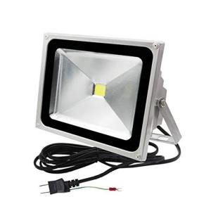 LED投光器 50W 500W相当 4300LM 昼光色 6500K 広角130度 防水加工