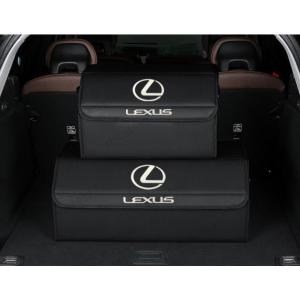 レクサス LEXUS　ES/RX/NX/CT /IS ロゴ入り　車収納ボックス トランク バッグ ラゲッジ収納ソフト　折りたたみ　大容量　大/小タイプ 可選｜infinity-st44