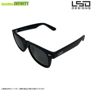 ○LSDデザイン 偏光サングラス キャプテン マットブラック／マズメ