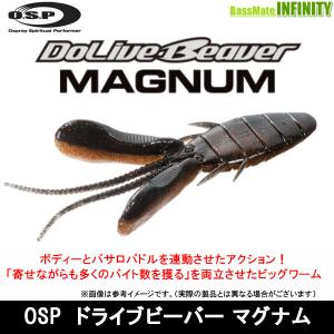 Osp ドライブビーバーマグナムの特徴 カラーを紹介 Bassfishingnews