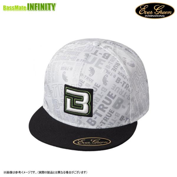 ●エバーグリーン EVERGREEN　B-TRUE ビートゥルー フラットキャップ タイプD ホワイ...