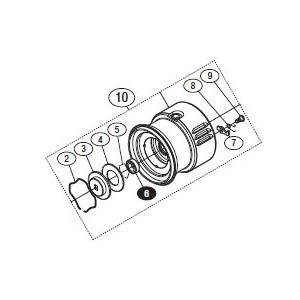 シマノ（SHIMANO） ○シマノ 13バイオマスターSW 5000XG(031594)用