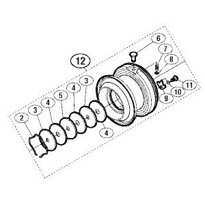 シマノ（SHIMANO） ○シマノ 19 ヴァンキッシュ 2500SHG (039569)用
