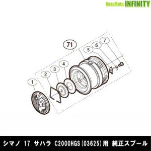 シマノ（SHIMANO） ○シマノ 24 ストラディック SW 10000HG (047458)用