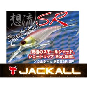 ジャッカル　ソウルシャッド58SRSP 58SR 6個セット JACKALL（ジャッカル） ソウルシャッド58SR SP 想流シャッド JACKALL