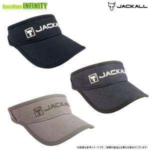 ●ジャッカル　ロゴサンバイザー（撥水生地） 【まとめ送料割】｜infinity-sw