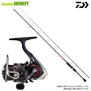 【アジング入門セット】●ダイワ　アジメバル X 68L-T＋ダイワ　20 月下美人X LT2000S｜infinity-sw