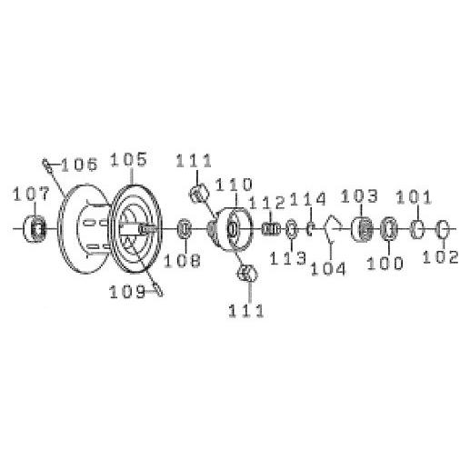 ●ダイワ　Z2020SHL(4960652784290)用 純正標準スプール (部品コード12949...