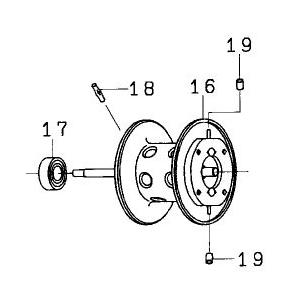 DAIWA（ダイワ） ○ダイワ SS AIR8.1R(4960652940894)用 純正標準