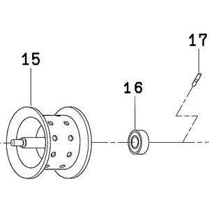 DAIWA（ダイワ） ○ダイワ SS AIR8.1R(4960652940894)用 純正標準