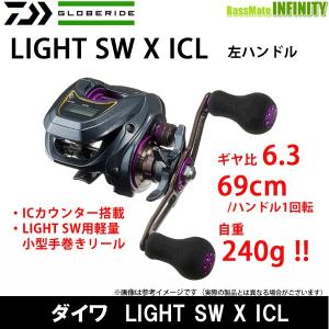 ●ダイワ　LIGHT SW X ICL 【まとめ送料割】｜infinity-sw