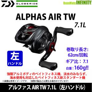 ●ダイワ　20 アルファス AIR TW 7.1L（左ハンドル） 【まとめ送料割】｜infinity-sw