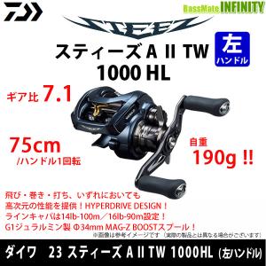 DAIWA（ダイワ） ○ダイワ 23 スティーズ A II TW 1000XHL （左