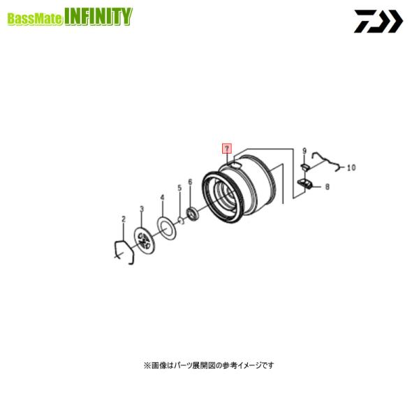 ●ダイワ　22 イグジスト SF2000SS-H(4550133173073)用 純正標準スプール ...