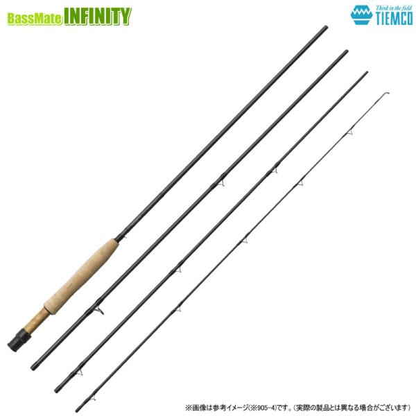 ●ティムコ　ユーフレックス・インファンテ フライロッド 865-4 ブルーグレー  【まとめ送料割】