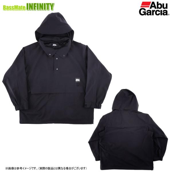 ●アブガルシア Abu　ウォーターレジスタントフィッシング アノラック (ブラック) 【まとめ送料割...