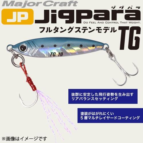 ●メジャークラフト　ジグパラ TG(タングステン) JPTG 18g 【メール便配送可】 【まとめ送...
