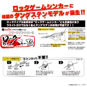 ●ルーディーズ ロックゲームシンカー TG(タ...の詳細画像1