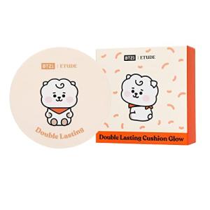 ETUDE [エチュード公式] BT21 ダブルラスティング クッショングロウ ニュートラルベージュ/クッションファンデーション/ツヤ肌仕上げ 15g 1.0 個｜infinity2017