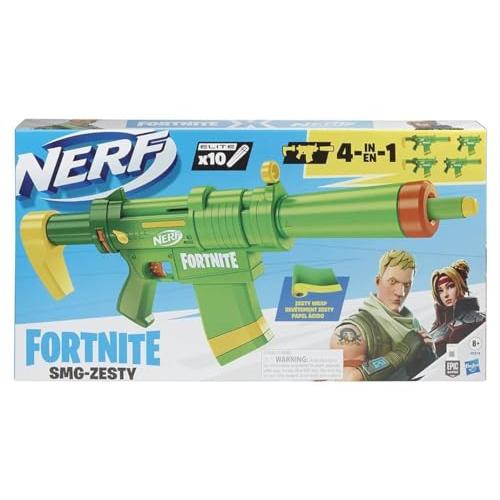 【送料無料】NERF Fortnite SMG-Zesty エリートダーツブラスター -- 取り外し...