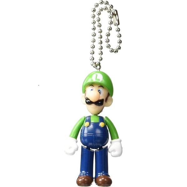 【送料無料】森本産業 スーパーマリオスイングマスコットVer.2 ルイージ RM-7723 W35×...