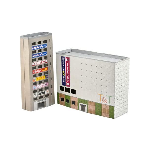 トミーテック(TOMYTEC) エコラクチャー ペーパーストラクチャー C01 雑居ビル・百貨店 ジ...