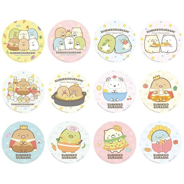 エンスカイ すみっコぐらし PACHITバッジコレクション 1BOX 直径約60mm ABS、M製