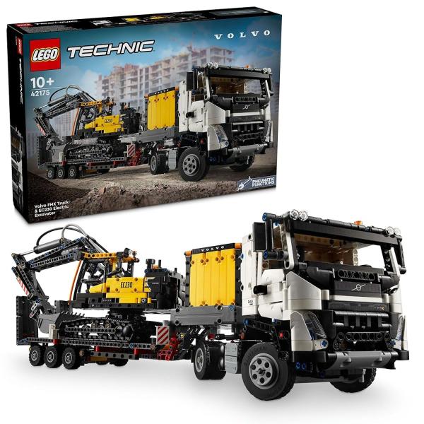 【送料無料】レゴ(LEGO) 42175テクニック ボルボ FMX トラック &amp; EC230 電気掘...