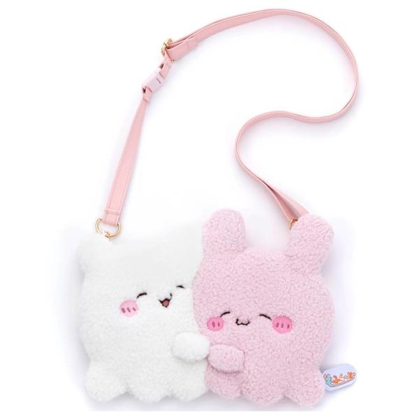 らぶいーず もふらっと おでかけぬいぐるみポシェット ぬいぐるみ幅約25cm